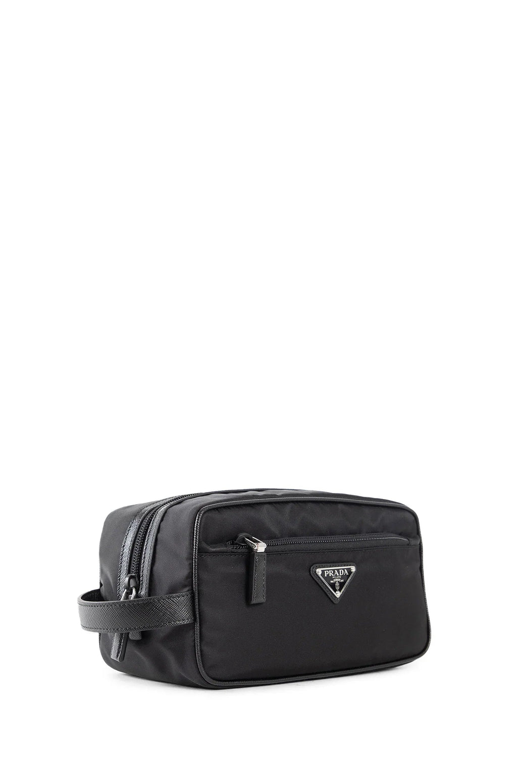 Оригінальна Re-Nylon And Saffiano Leather Travel Pouch Prada – вид ззаду