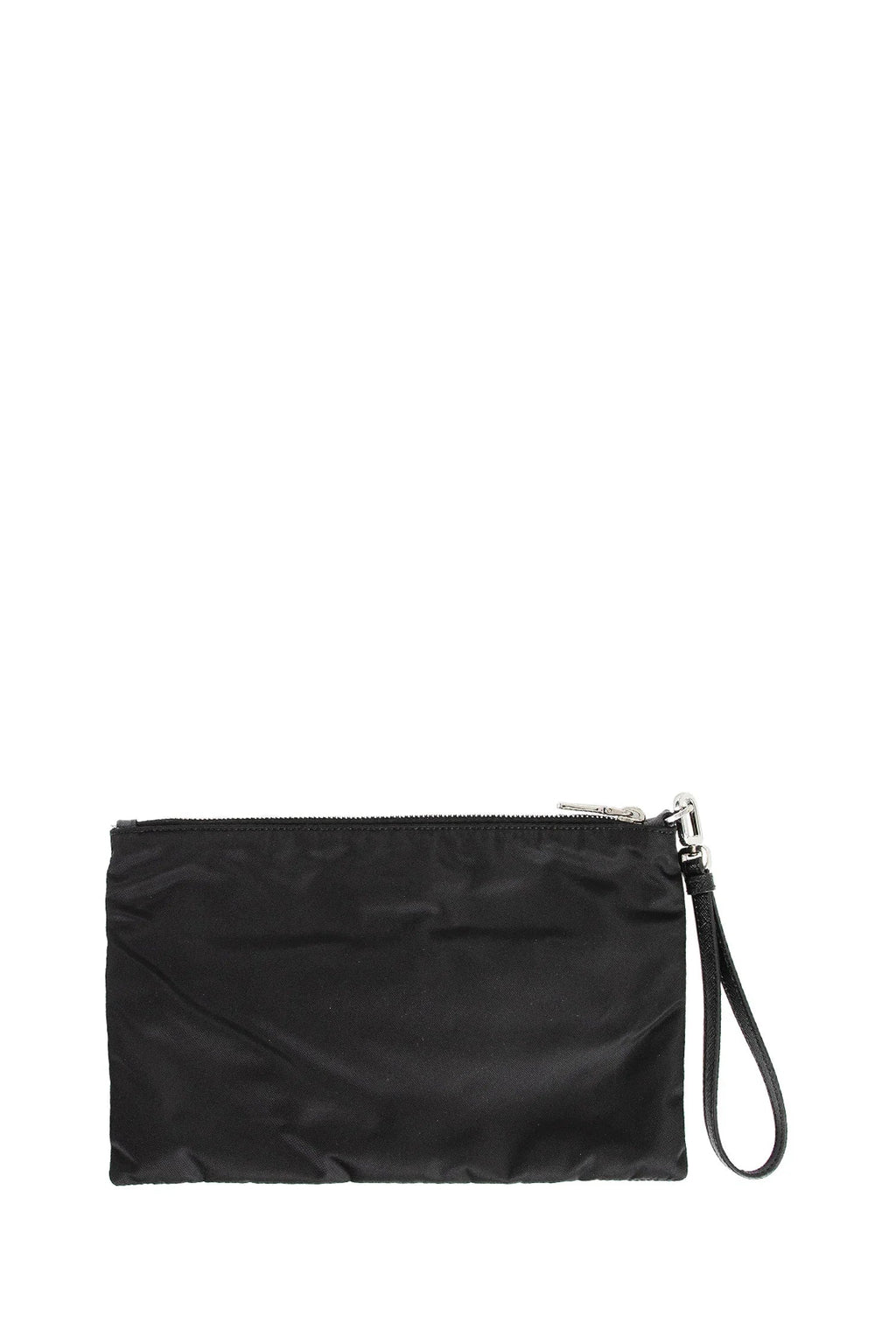 Оригінальна Re-Nylon And Saffiano Leather Pouch Prada – вид ззаду