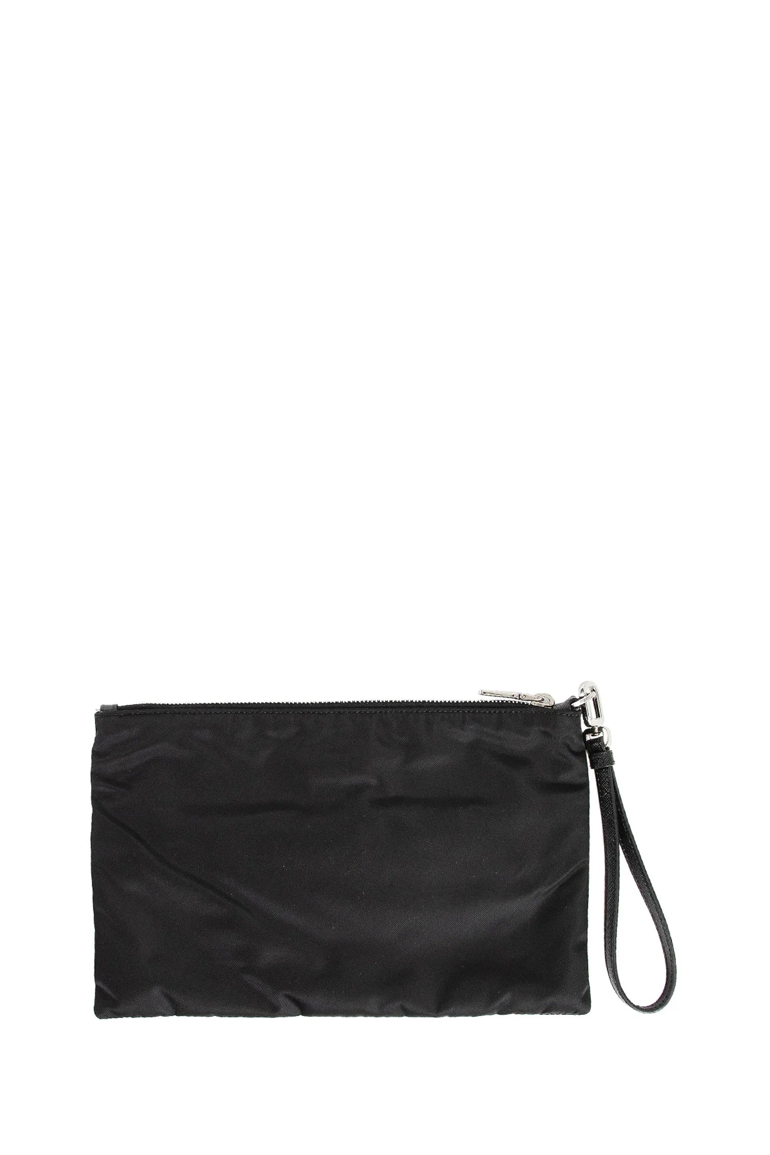 Оригінальна Re-Nylon And Saffiano Leather Pouch Prada – вид ззаду