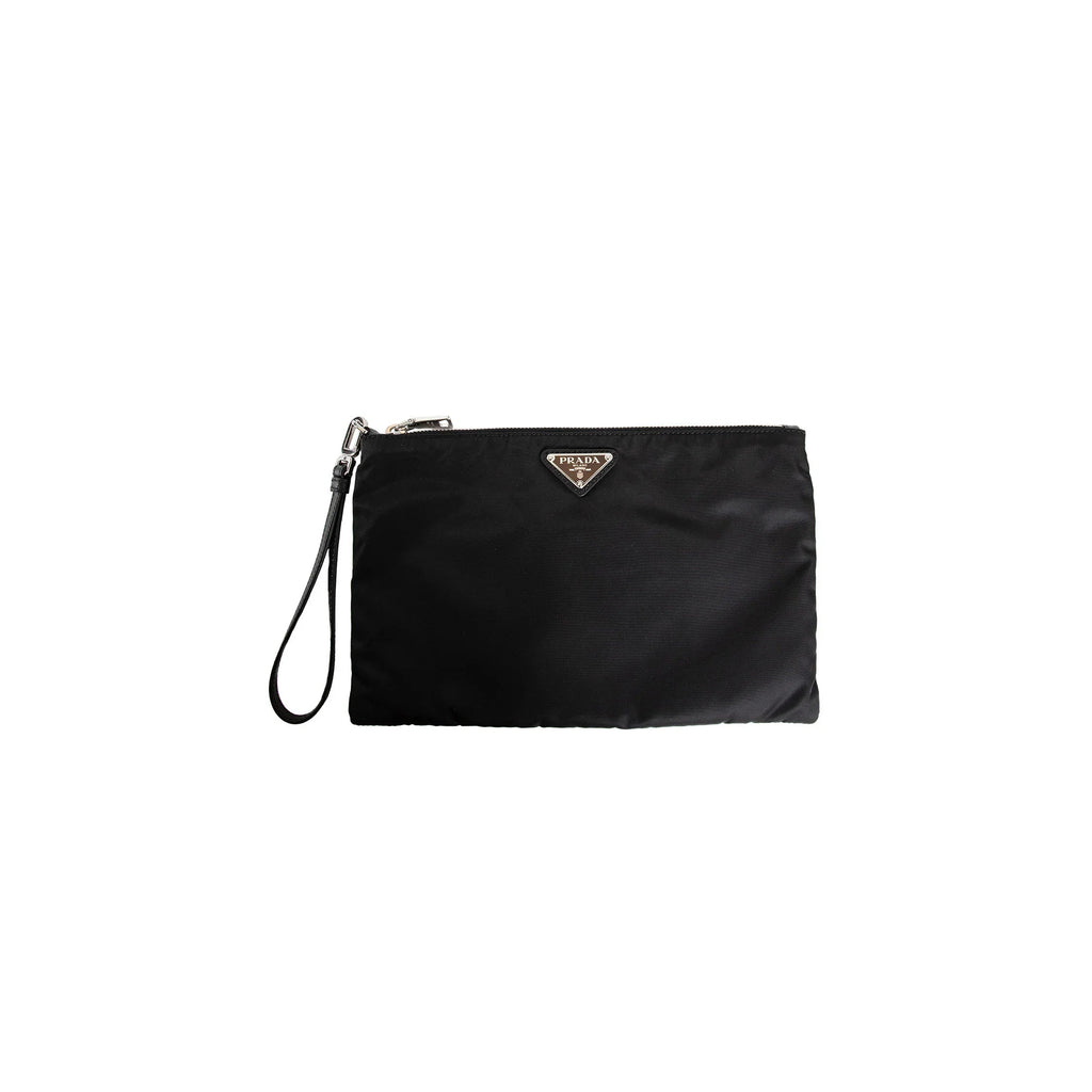 Оригінальна Re-Nylon And Saffiano Leather Pouch Prada – збільшений вид