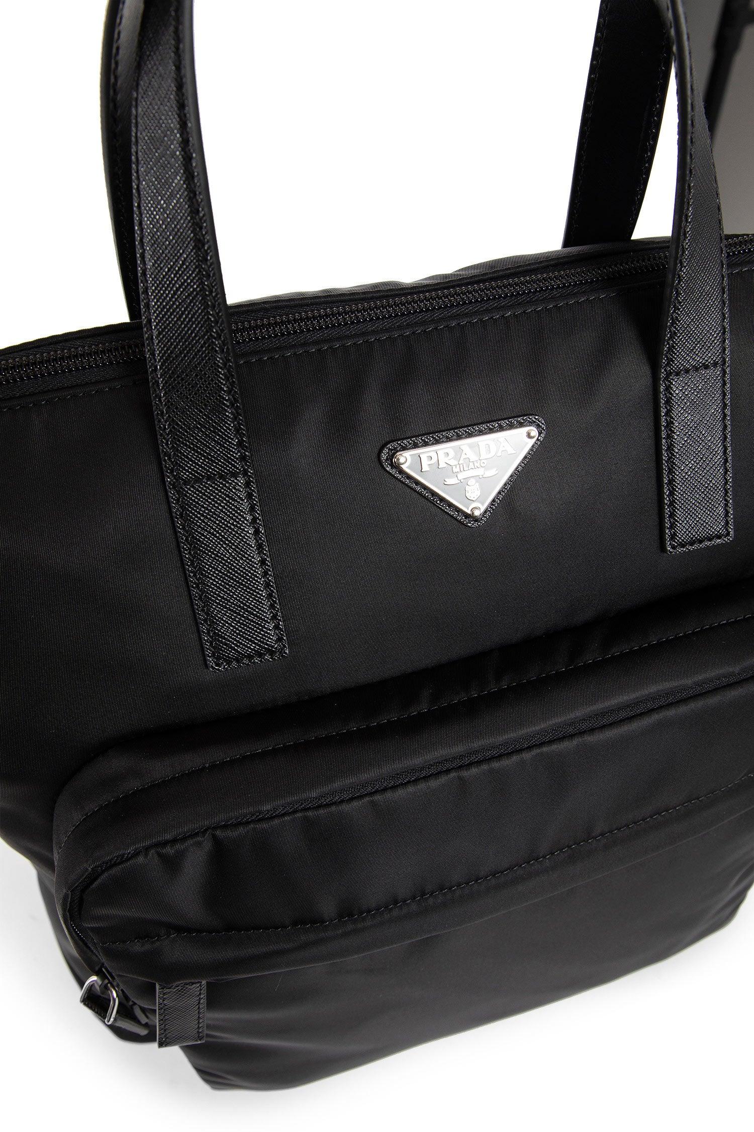 Re-Nylon And Saffiano Leather Tote Bag Prada оригінал – Купити в Україні – збільшений вид