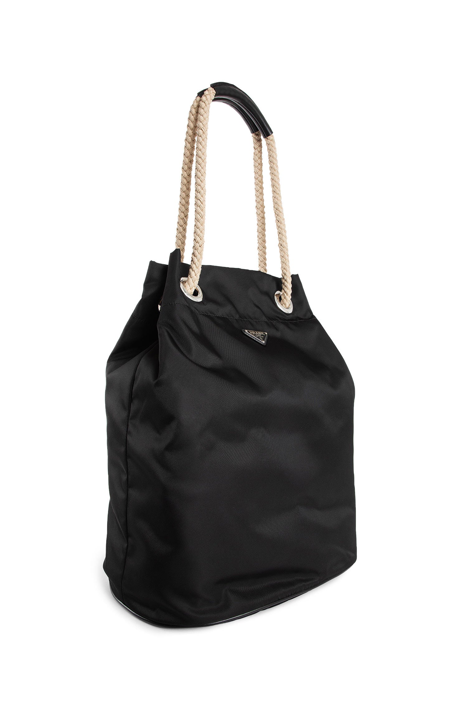 Mariner Medium Re-Nylon Tote Bag Prada – Гарантія оригінальності – вид ззаду