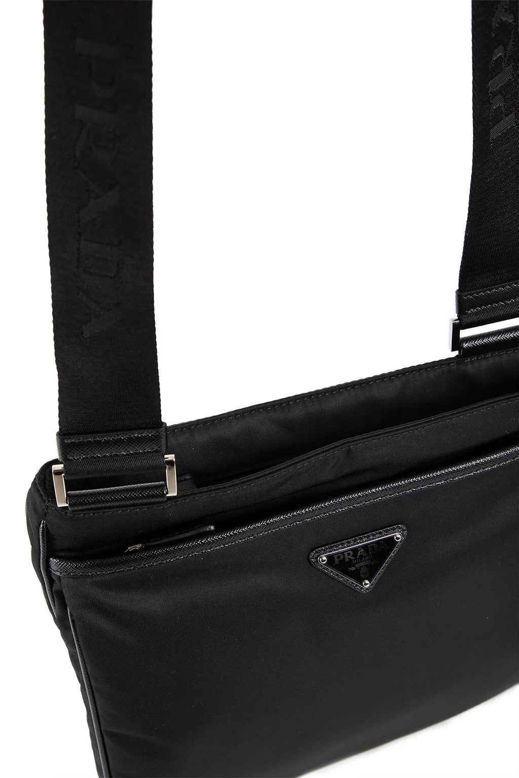 Nylon And Saffiano Leather Shoulder Bag Prada оригінал – Купити в Україні – збільшений вид