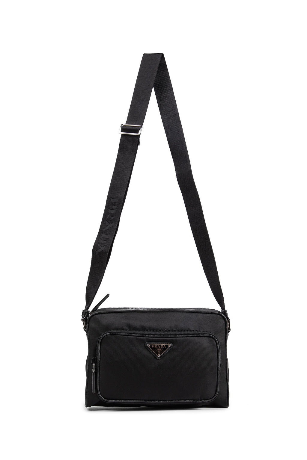 Small Re-Nylon Shoulder Bag Prada – Гарантія оригінальності – боковий вид