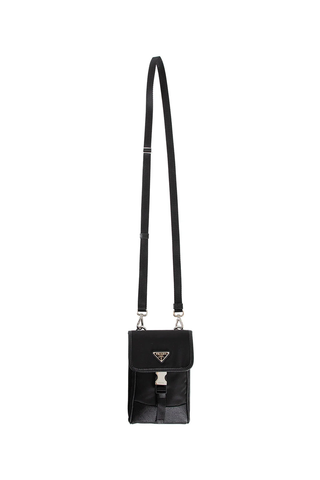 Re-Nylon And Saffiano Leather Smartphone Case Prada оригінал – Купити в Україні – боковий вид