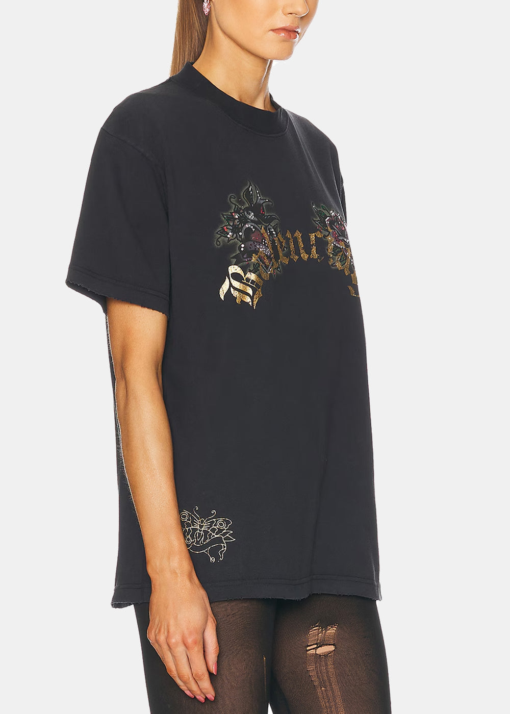 Washed Black Tacky Tattoo T-Shirt Balenciaga оригінал – Купити в Україні – збільшений вид