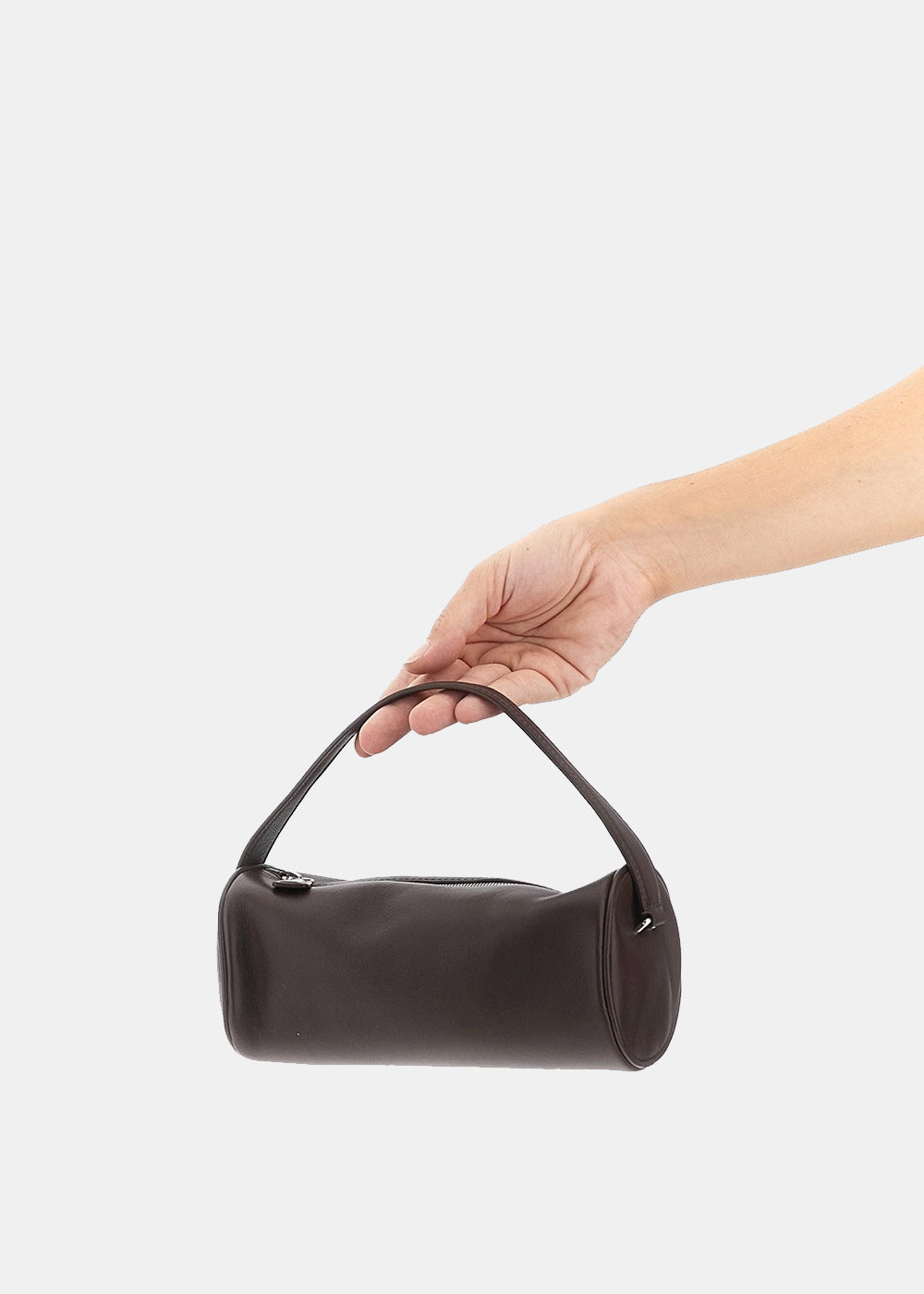 Brown Melange Round 90s Bag The row оригінал – Купити в Україні – збільшений вид