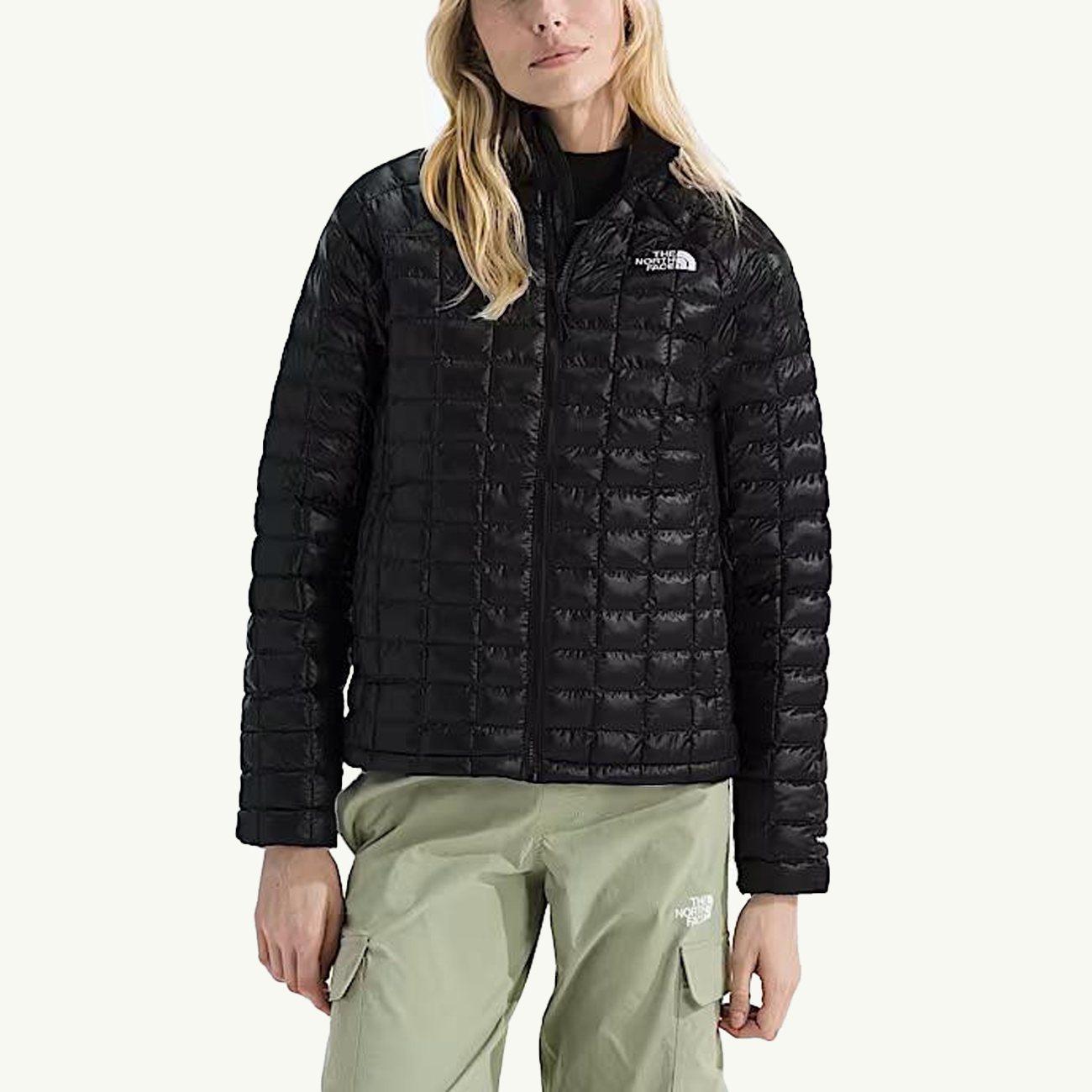 Womens Thermoball Jacket The north face – Гарантія оригінальності – вид ззаду