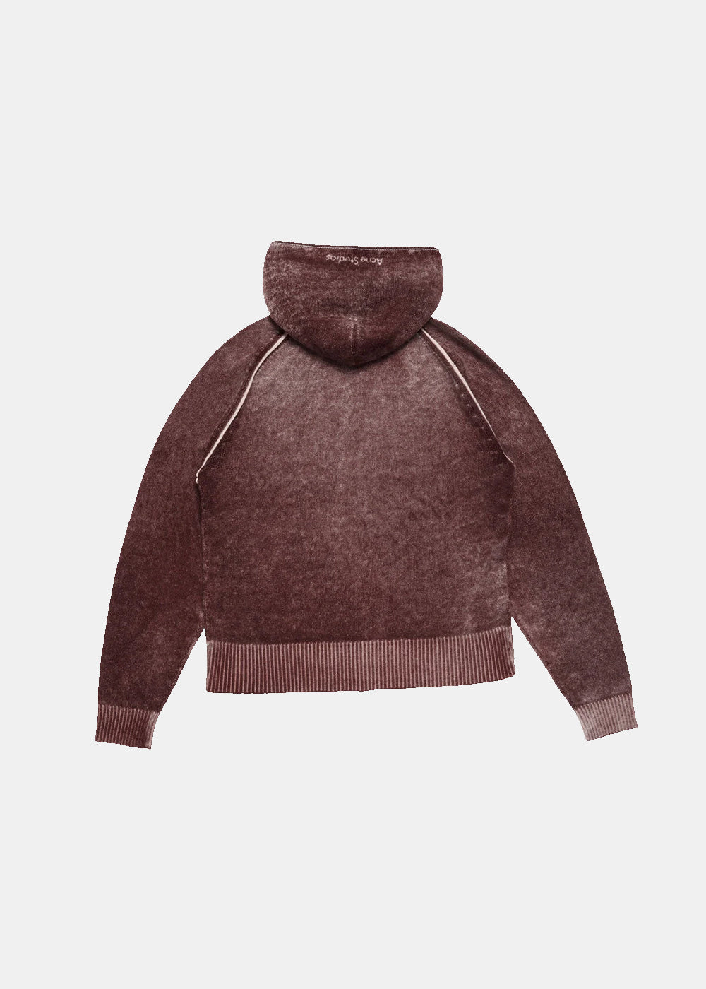 Оригінальна Dark Burgundy Kupiter Cashmere Acne studios – вид ззаду