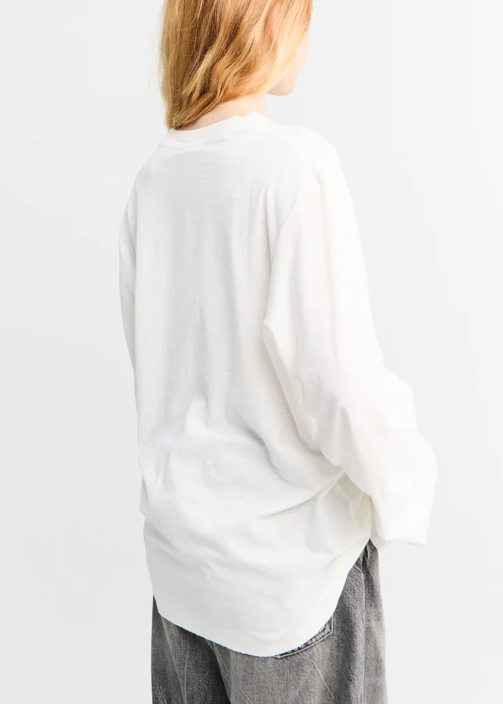 Оригінальна Optic White Edden Unisexs Small 1996 Acne studios – вид ззаду