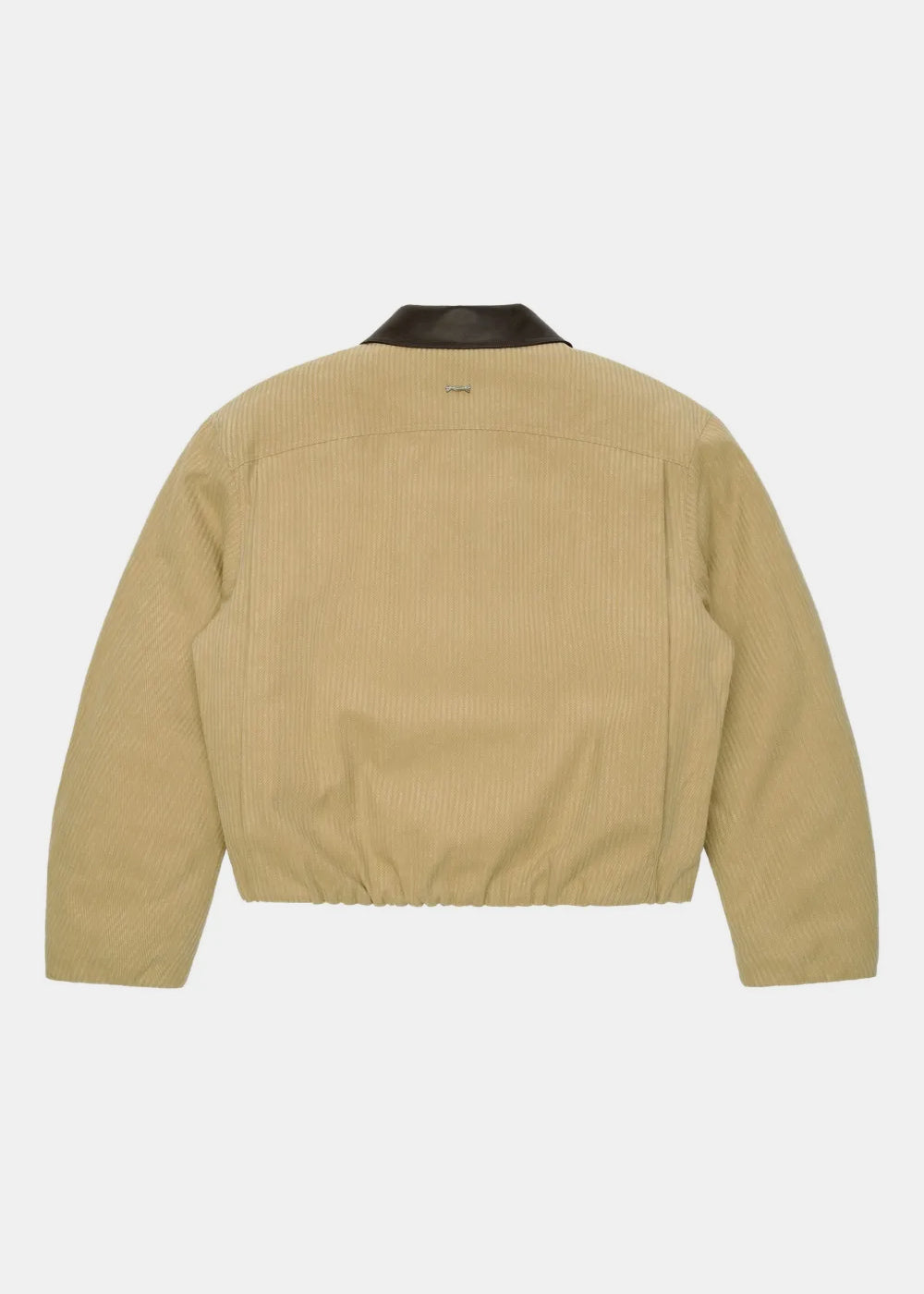 Оригінальна Beige Contrast-Collar Long-Sleeve Jacket Ader error – вид ззаду