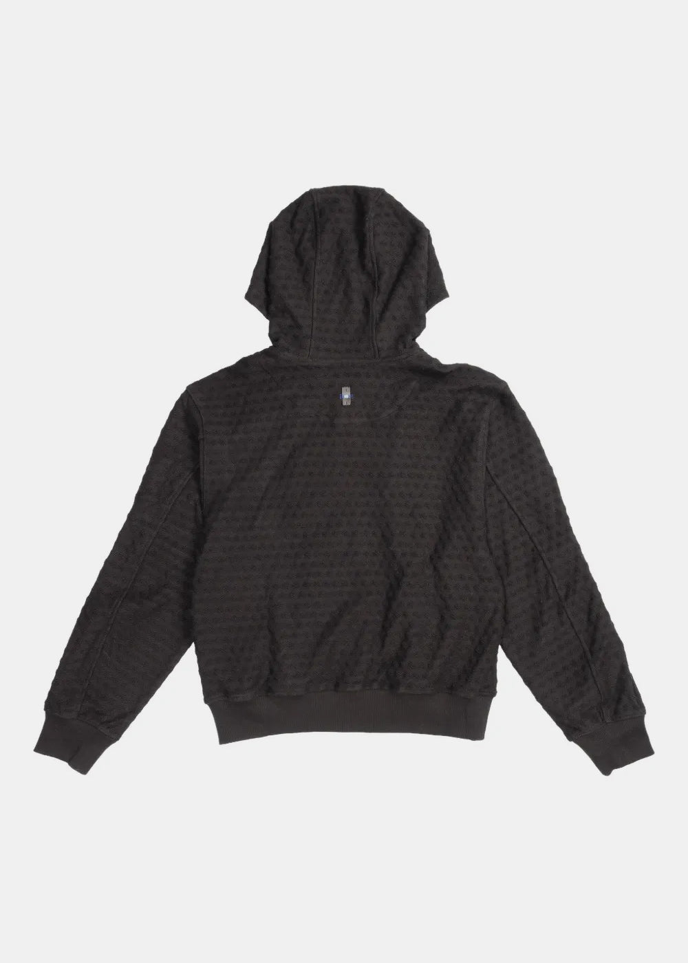 Black Quilted Hoodie Ader error оригінал – Купити в Україні – вид ззаду