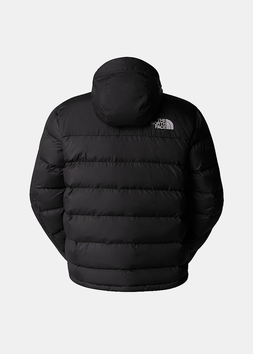 Black Quilted Padded Jacket The north face – Гарантія оригінальності – вид ззаду