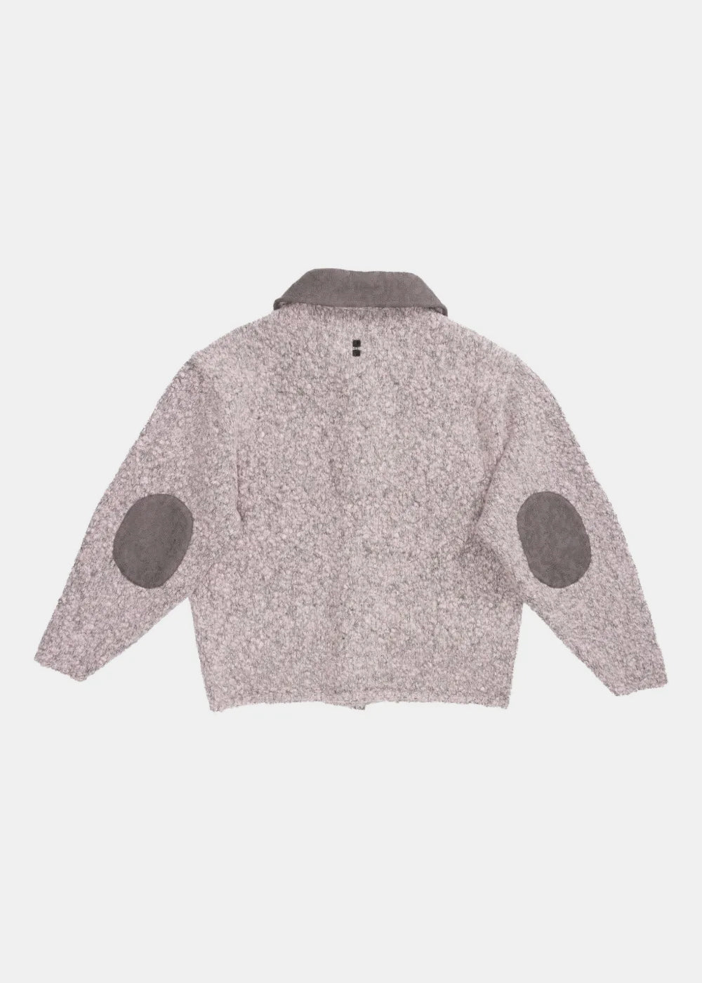 Purple Textured-Collar Elbow-Patch Cardigan Ader error – Гарантія оригінальності – вид ззаду