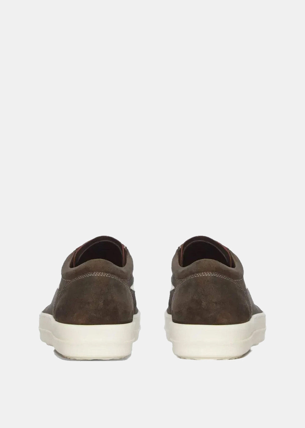 Dark Brown Suede Sneakers Rick owens – Гарантія оригінальності – збільшений вид