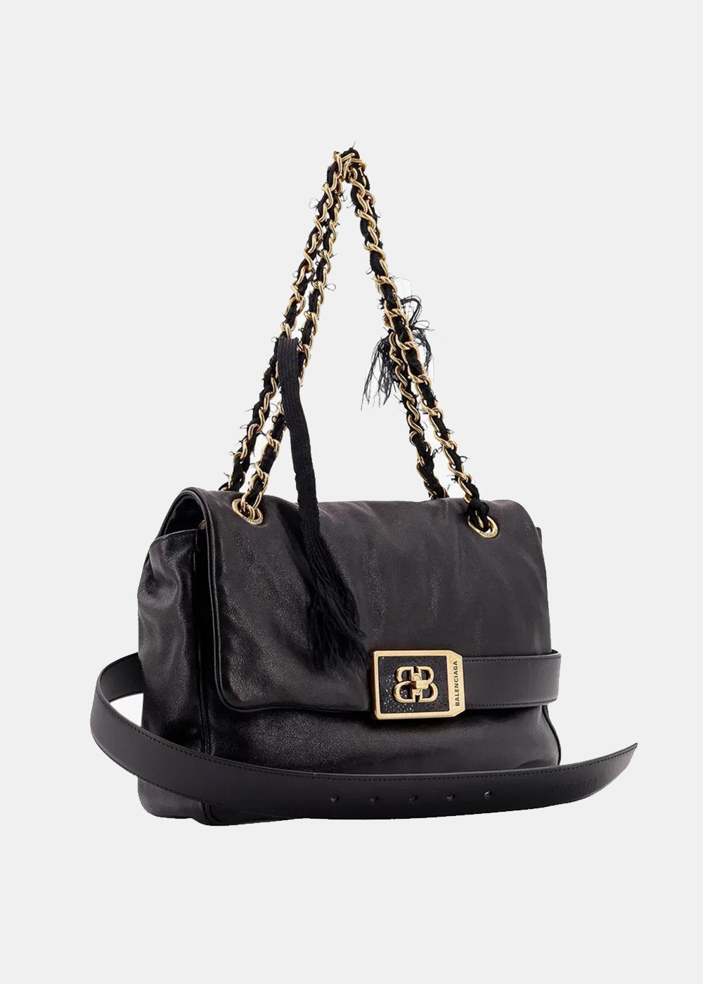 Black Modu Flap Chain Bag M Balenciaga – Гарантія оригінальності – збільшений вид