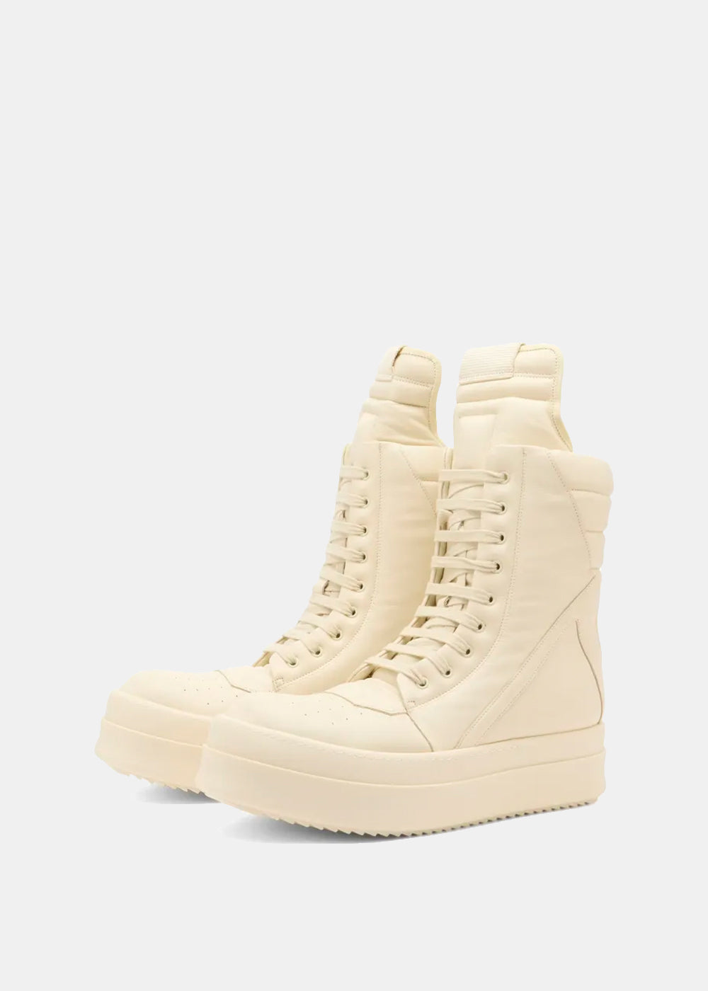 Off-White Mega Geobasket Leather Boots Rick owens оригінал – Купити в Україні – вид ззаду