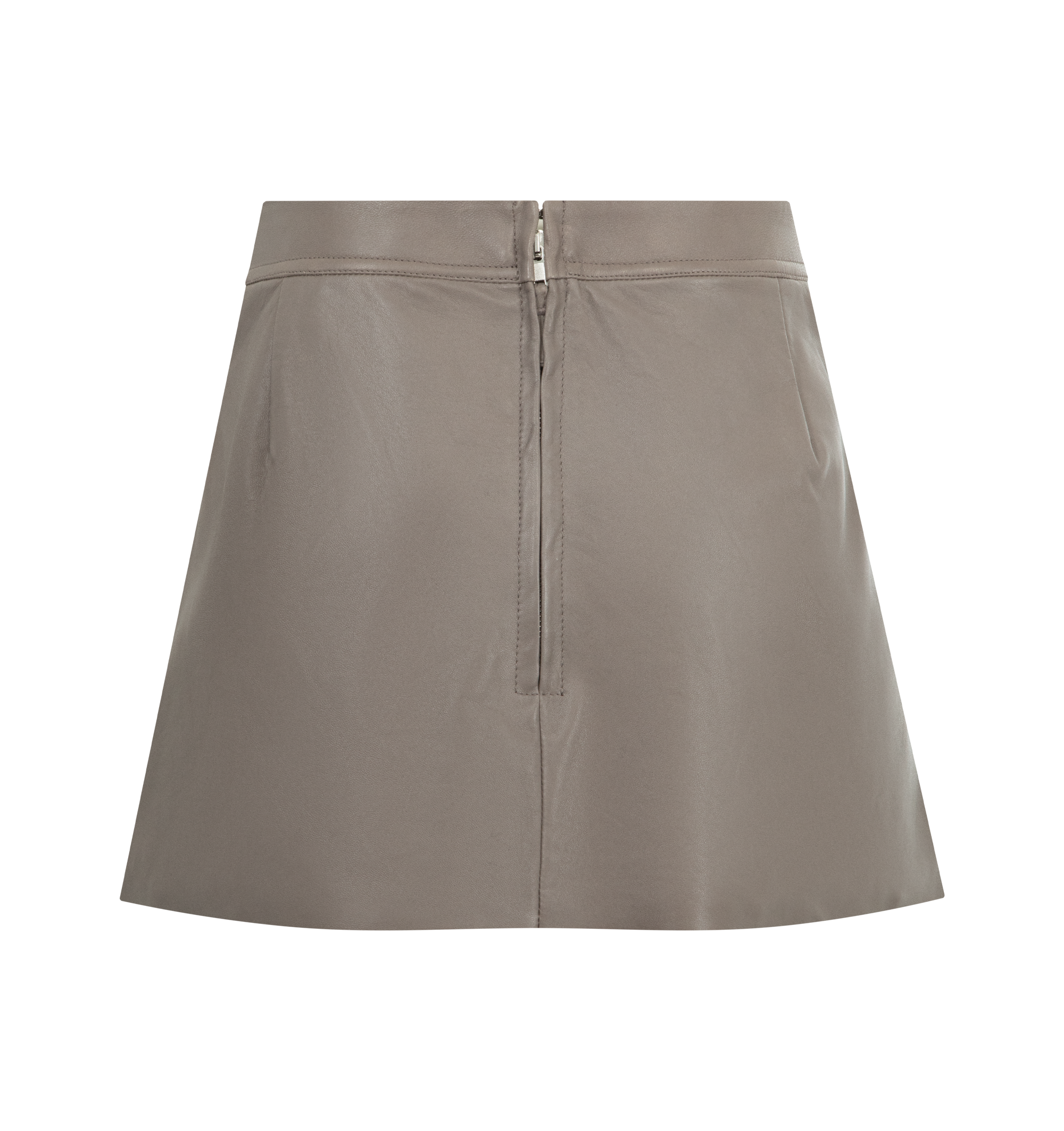 Fog Cutoff Mini Skirt Rick owens – Гарантія оригінальності – вид ззаду