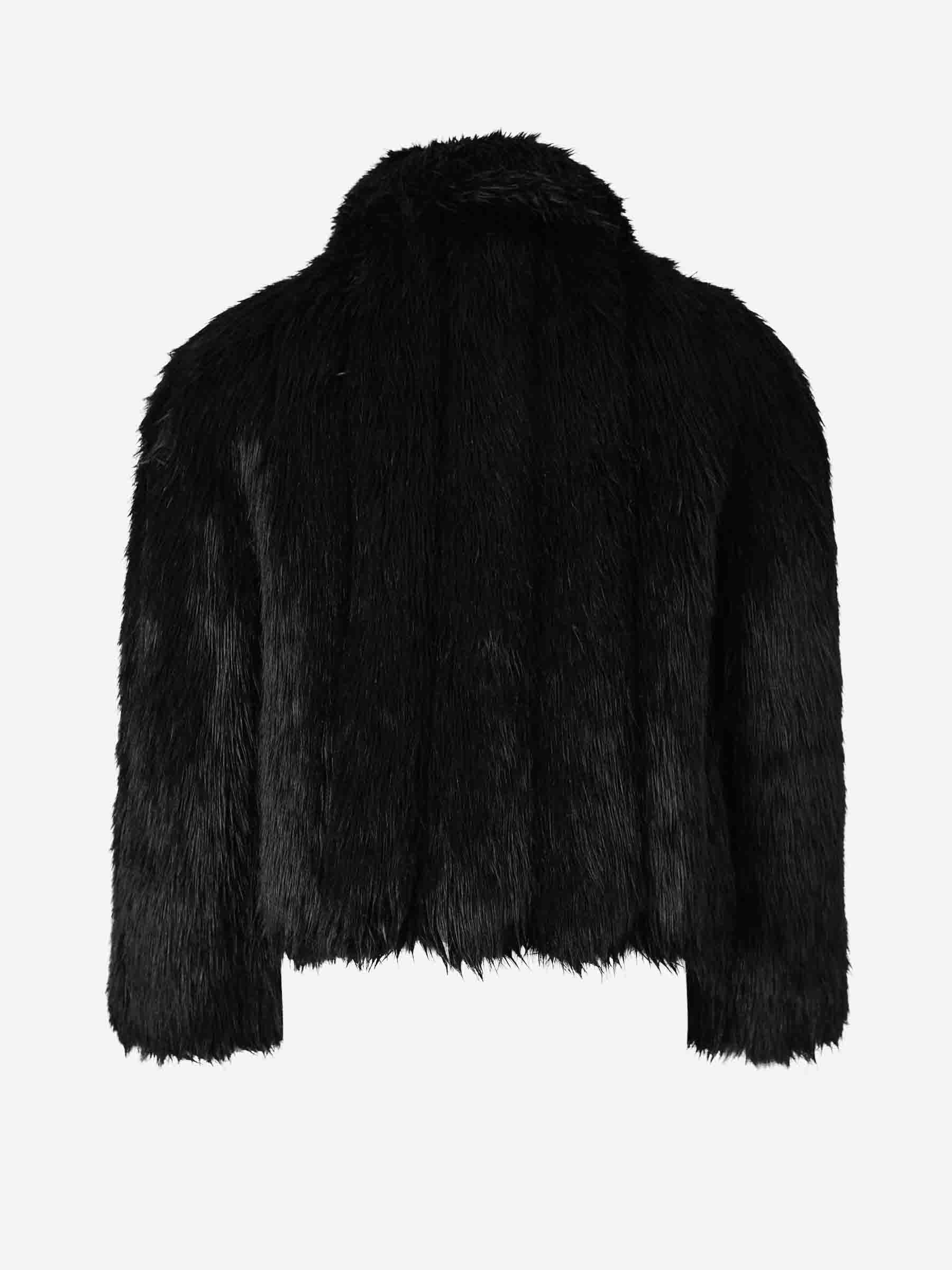 Оригінальна Shrunk Fur Jacket Balenciaga – вид ззаду - BALENCIAGA
