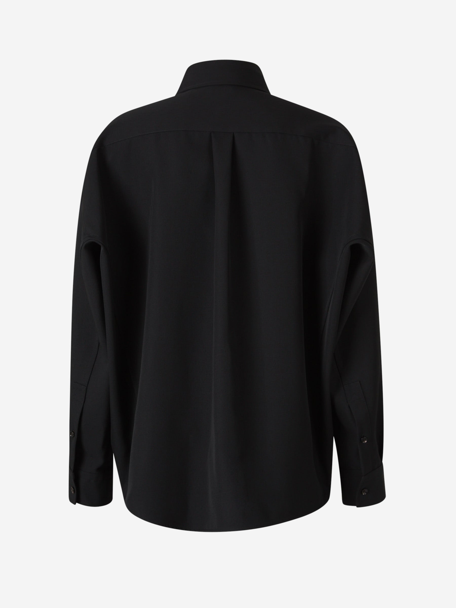 Оригінальна Plain Wool Shirt Bottega veneta – вид ззаду