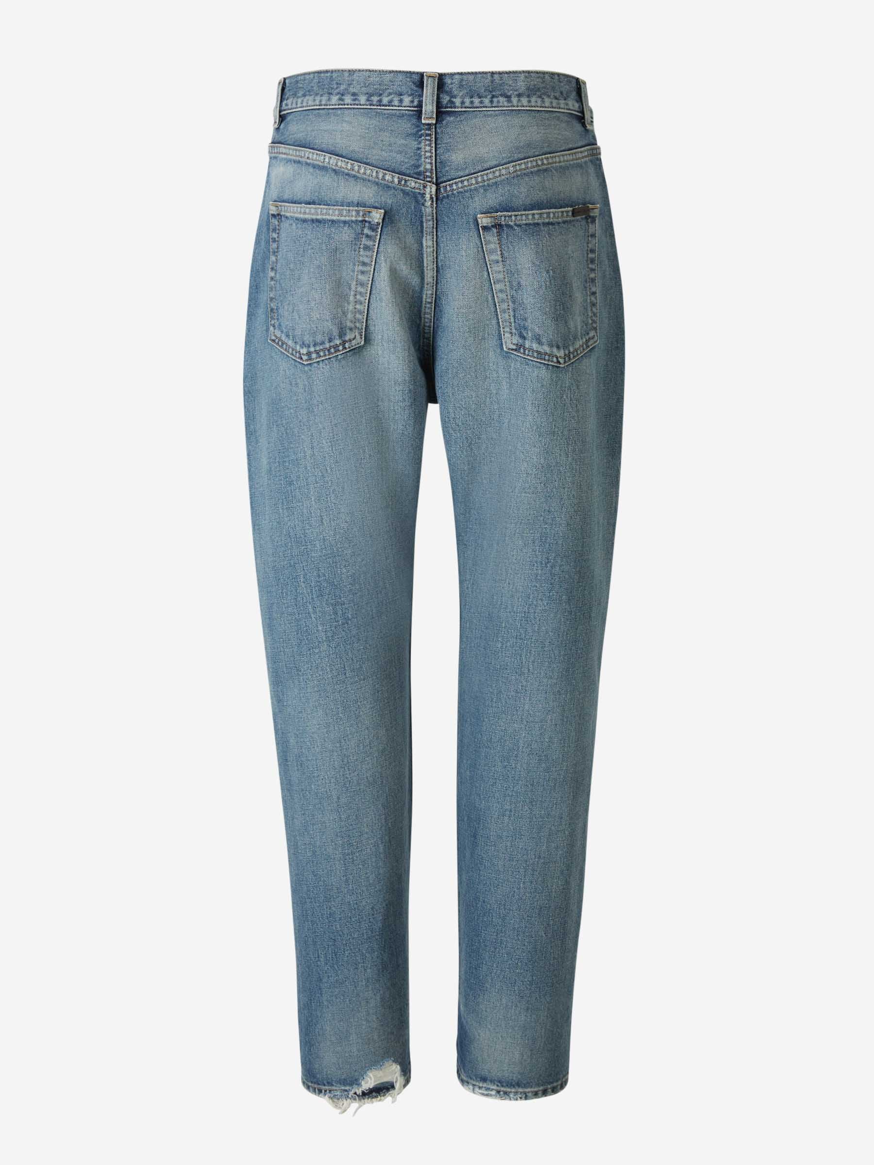 Vanessa Straight Jeans Saint laurent оригінал – Купити в Україні – вид ззаду