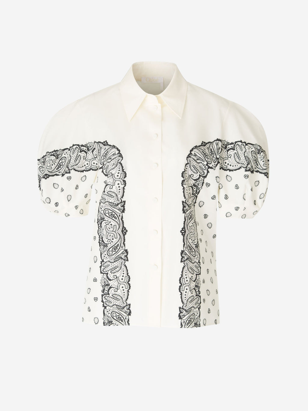 Balloon Sleeve Blouse Chloe оригінал – Купити в Україні – боковий вид