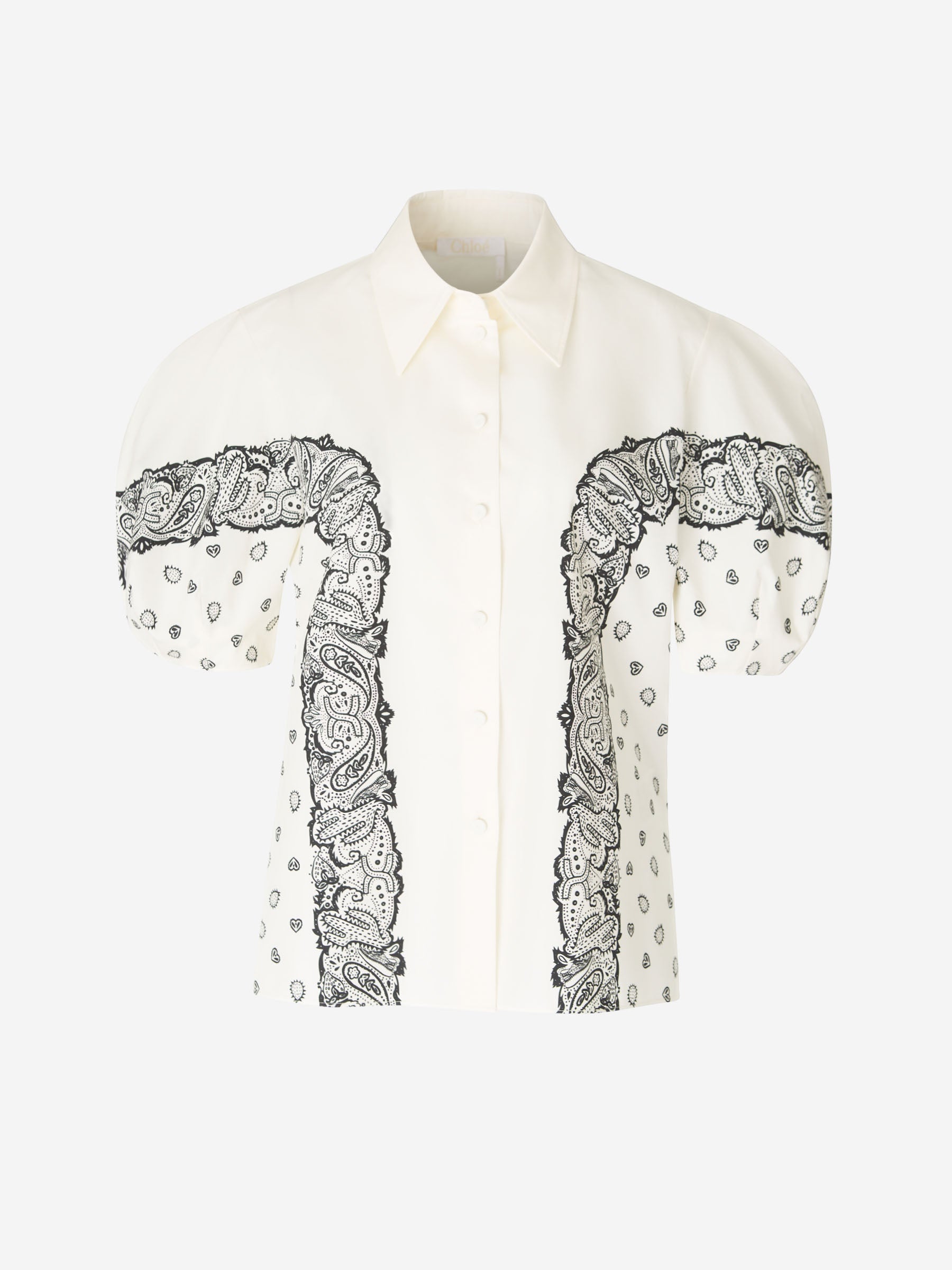 Balloon Sleeve Blouse Chloe оригінал – Купити в Україні – боковий вид