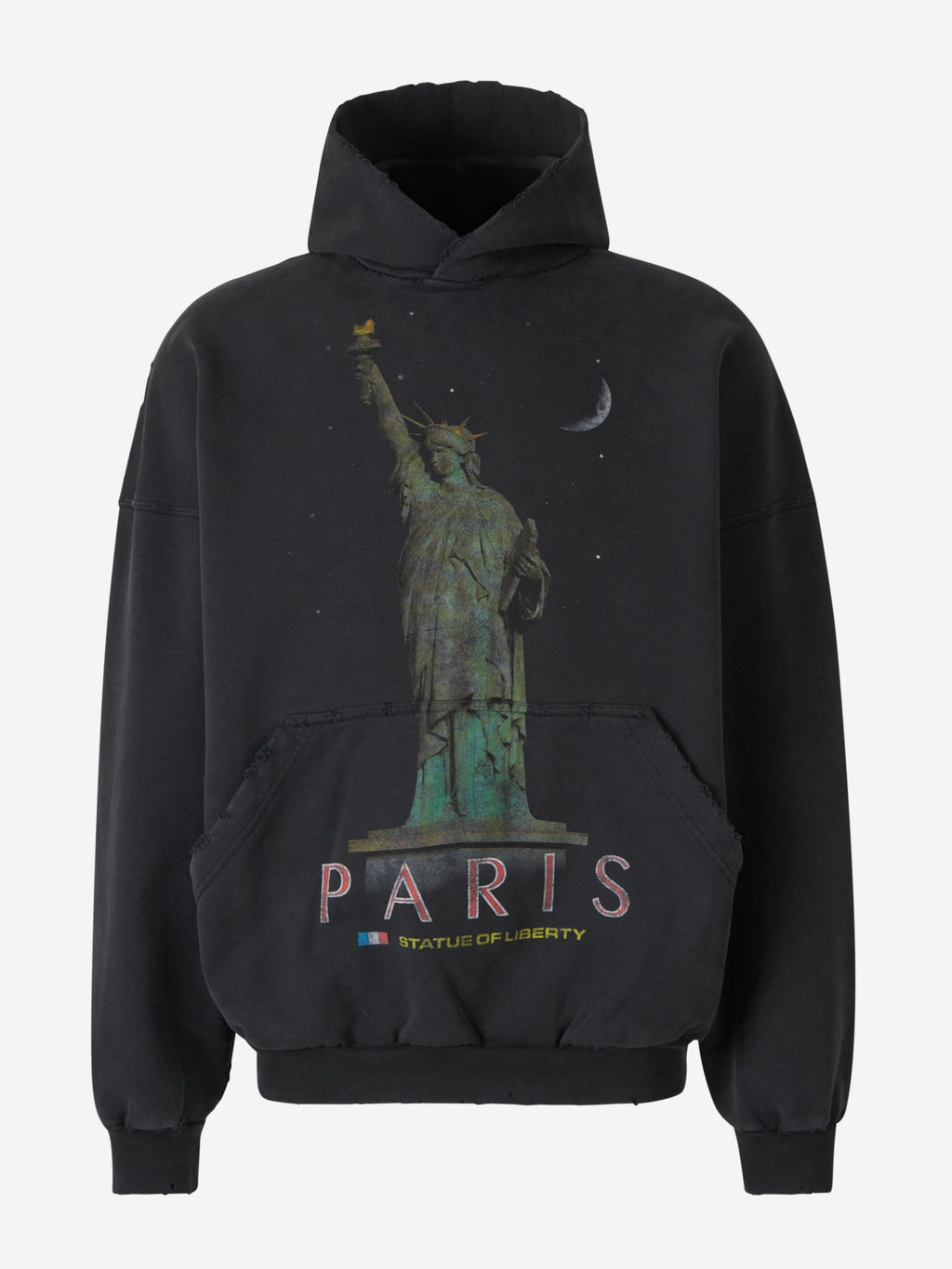 Paris Liberty Sweatshirt Balenciaga – Гарантія оригінальності – боковий вид