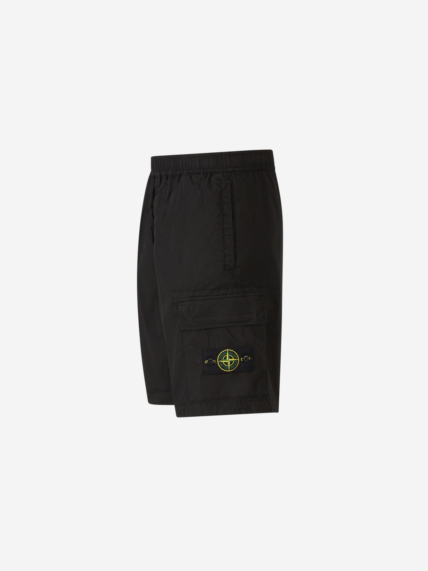 Cotton Cargo Bermuda Shorts Stone island – Гарантія оригінальності – вид ззаду