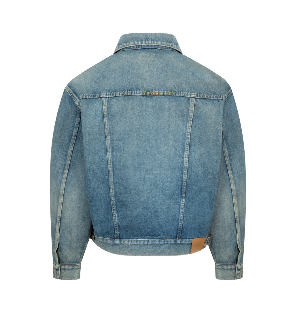 Loose Trucker Jacket Saint laurent – Гарантія оригінальності – вид ззаду