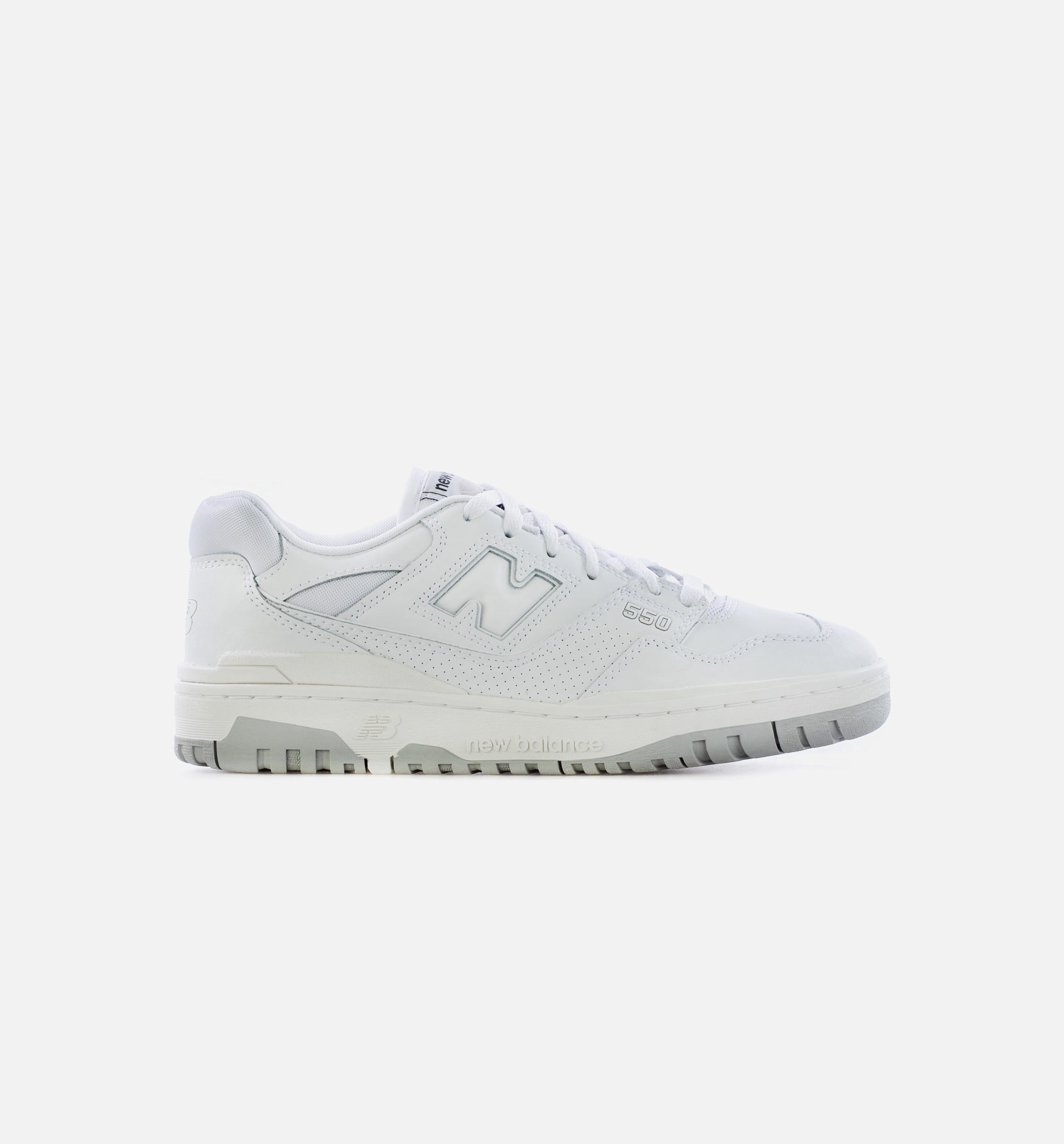 550 White Grey Mens Lifestyle Shoe New balance – Гарантія оригінальності – боковий вид