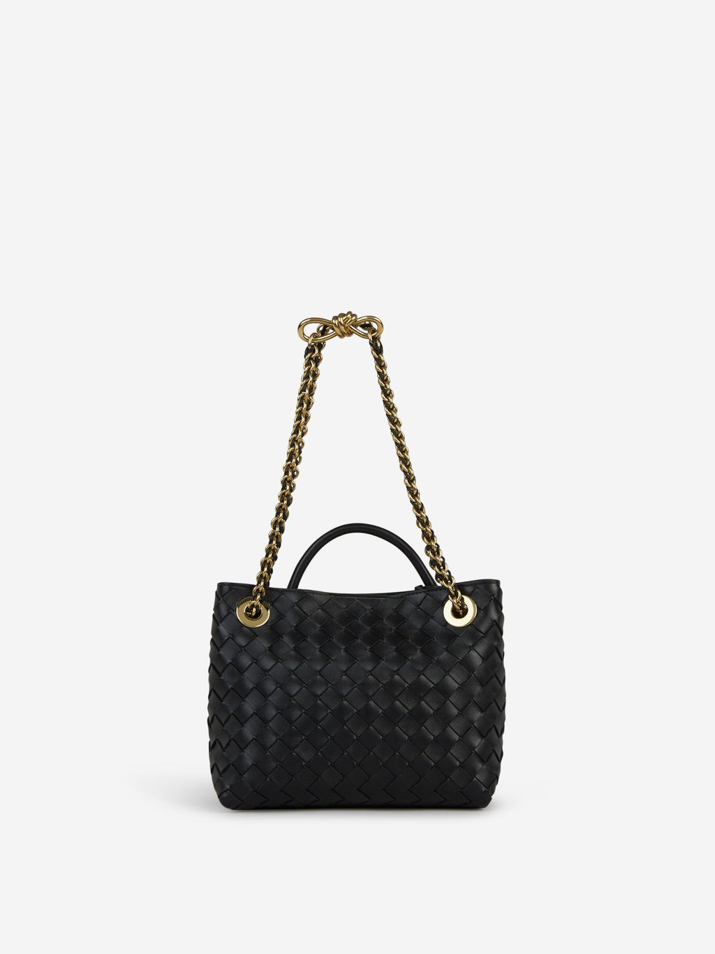 Intrecciato Shoulder Bag Bottega veneta – Гарантія оригінальності – боковий вид