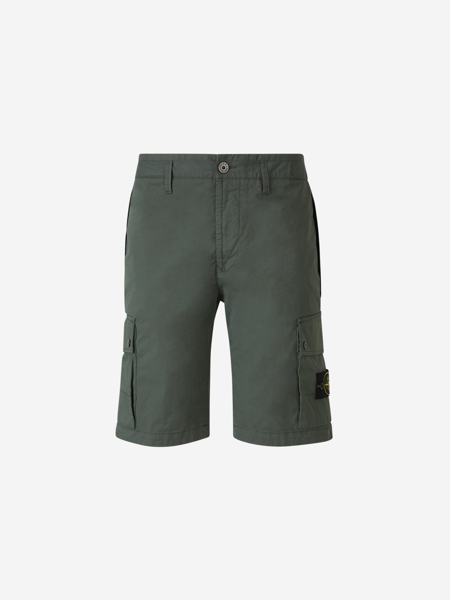 Оригінальна Logo Cargo Bermuda Shorts Stone island – боковий вид