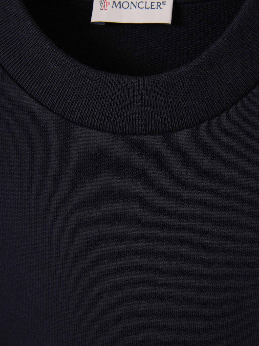 Logo Cotton Sweatshirt Moncler – Гарантія оригінальності – детальний вид