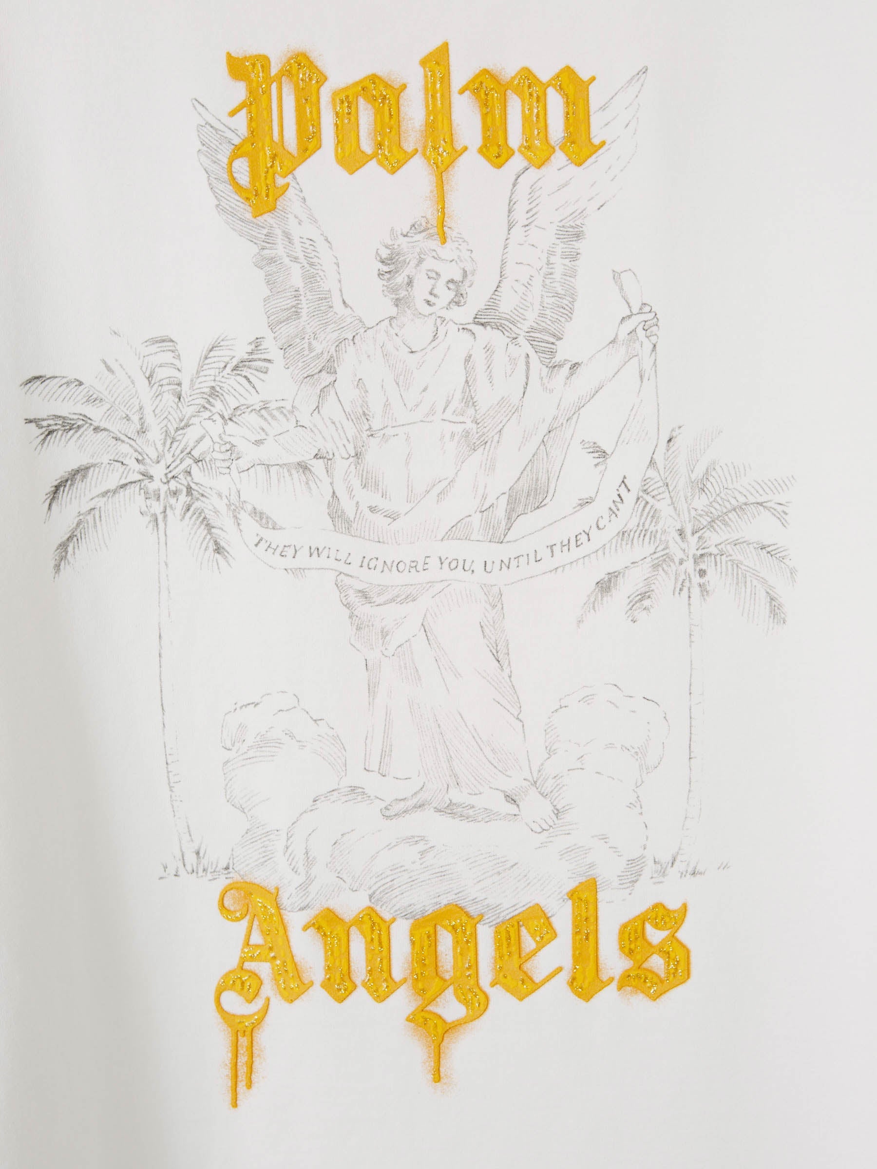 Angel Motif T-Shirt Palm angels – Гарантія оригінальності – збільшений вид