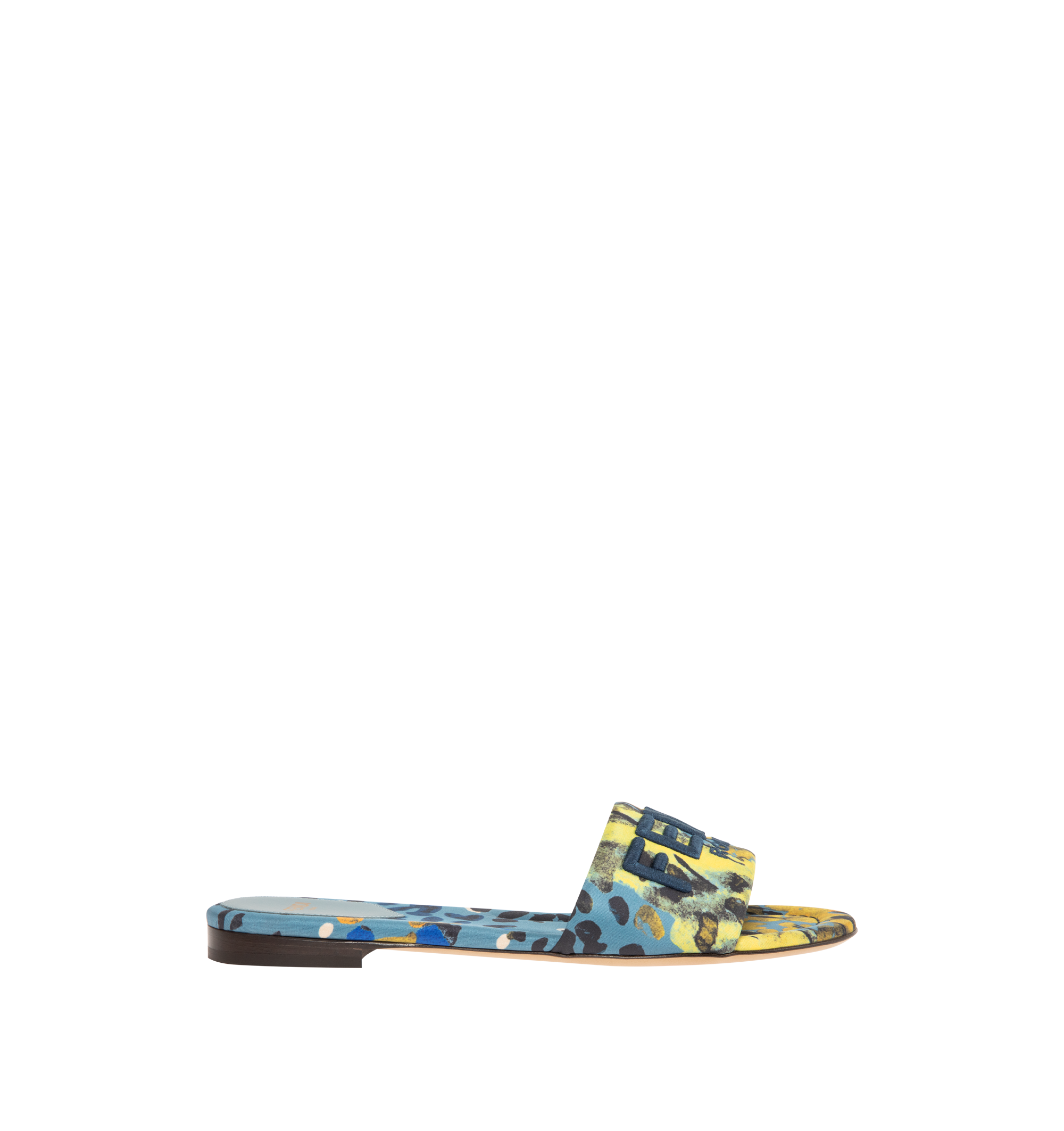 Signature Slide Fendi – Гарантія оригінальності – боковий вид