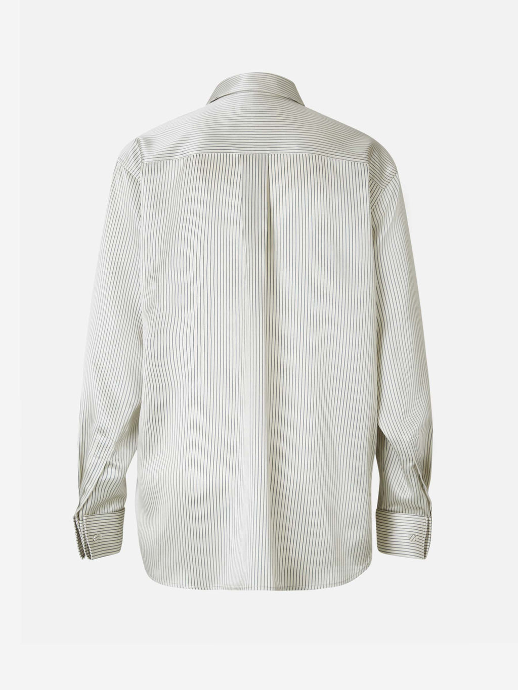 Striped Silk Shirt Saint laurent оригінал – Купити в Україні – вид ззаду