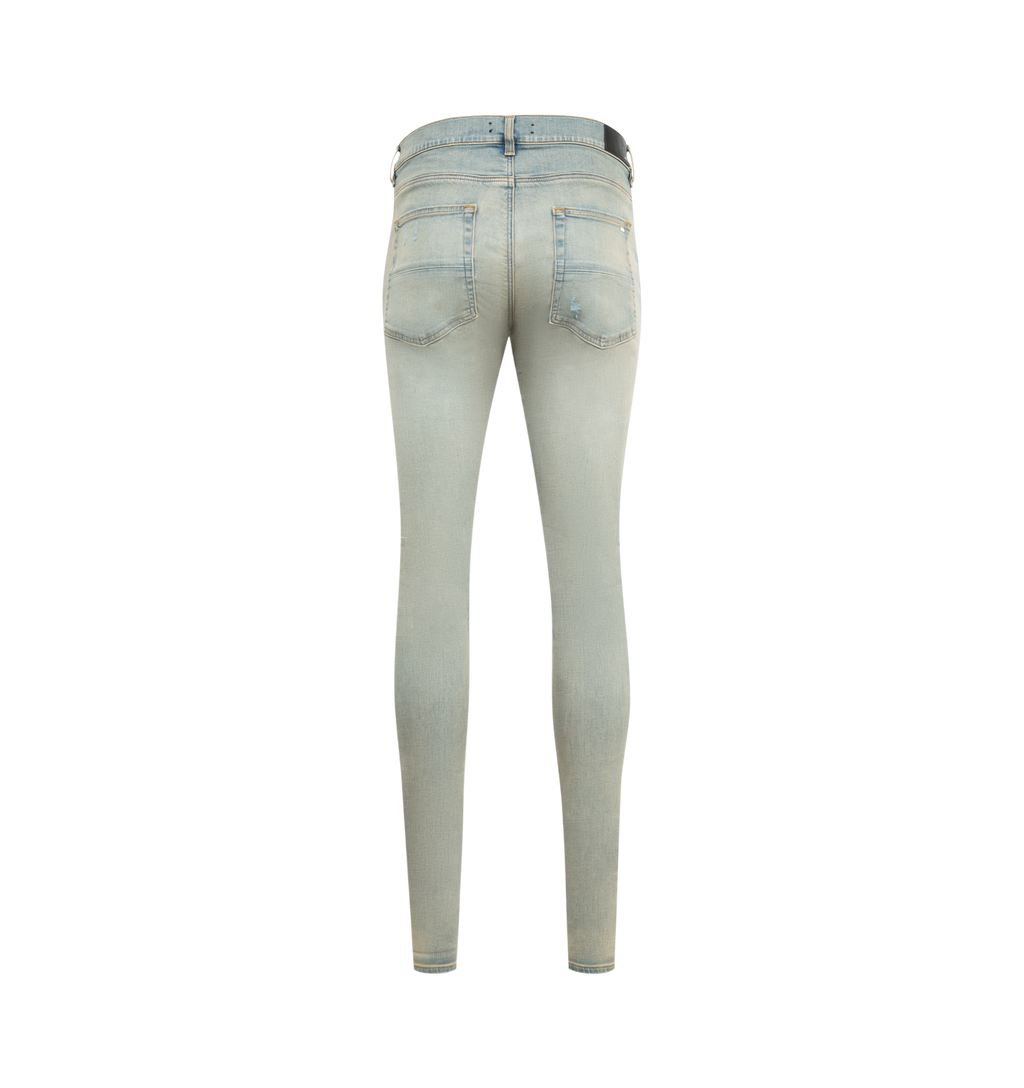 Оригінальна Mx1 Ultrasuede Jeans Amiri – вид ззаду