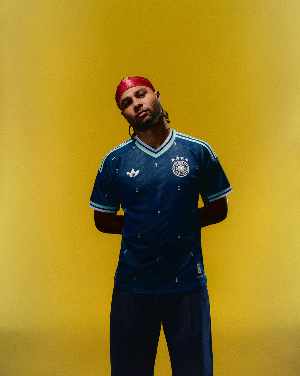 Оригінальна Dfb 26 Away Jersey Adidas – вид ззаду