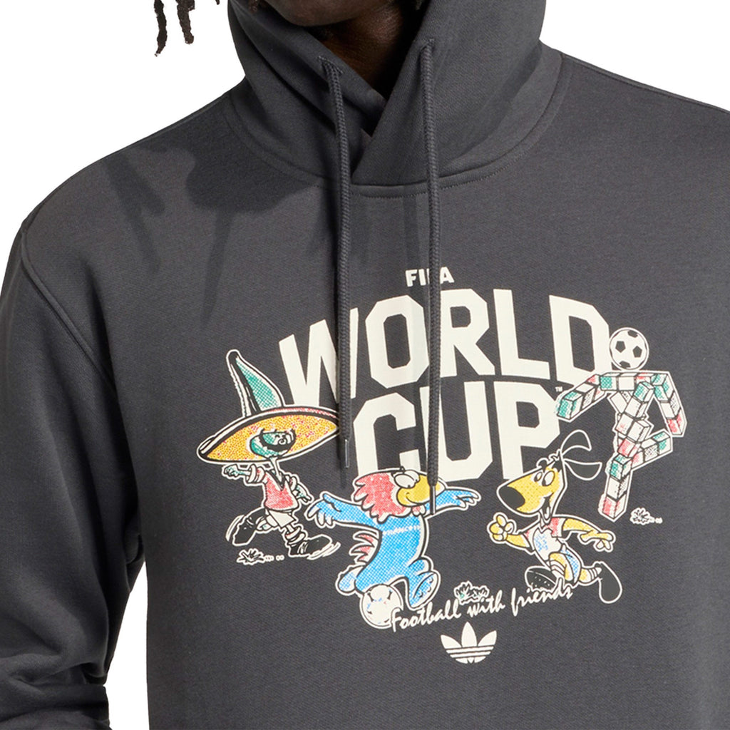 Fifa World Cup 26™ Mascot Hoodie Adidas оригінал – Купити в Україні – вид ззаду