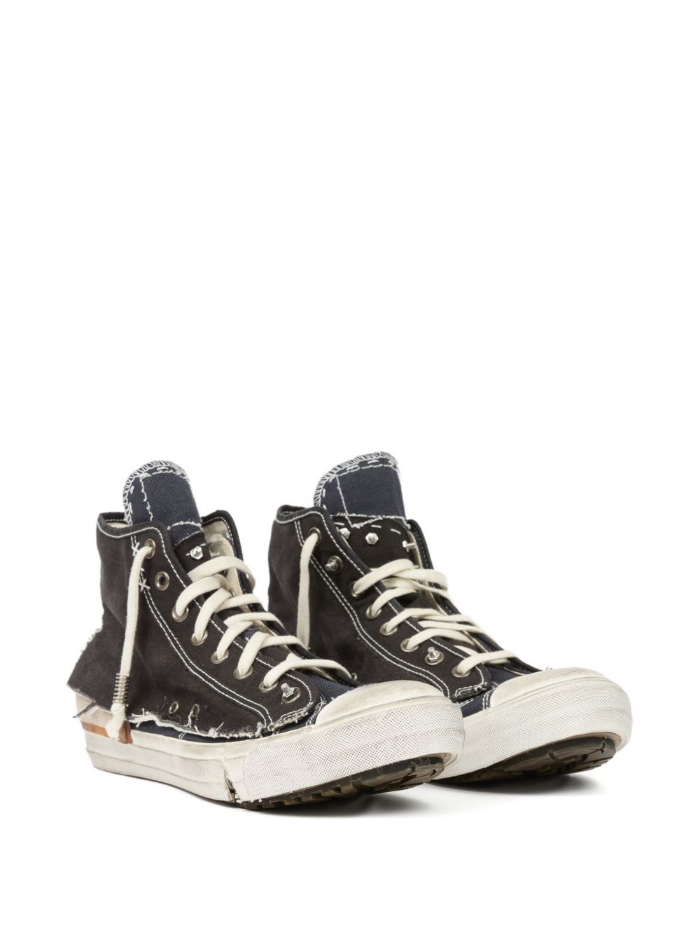 Distressed High-Top Sneakers Maison margiela – Гарантія оригінальності – збільшений вид