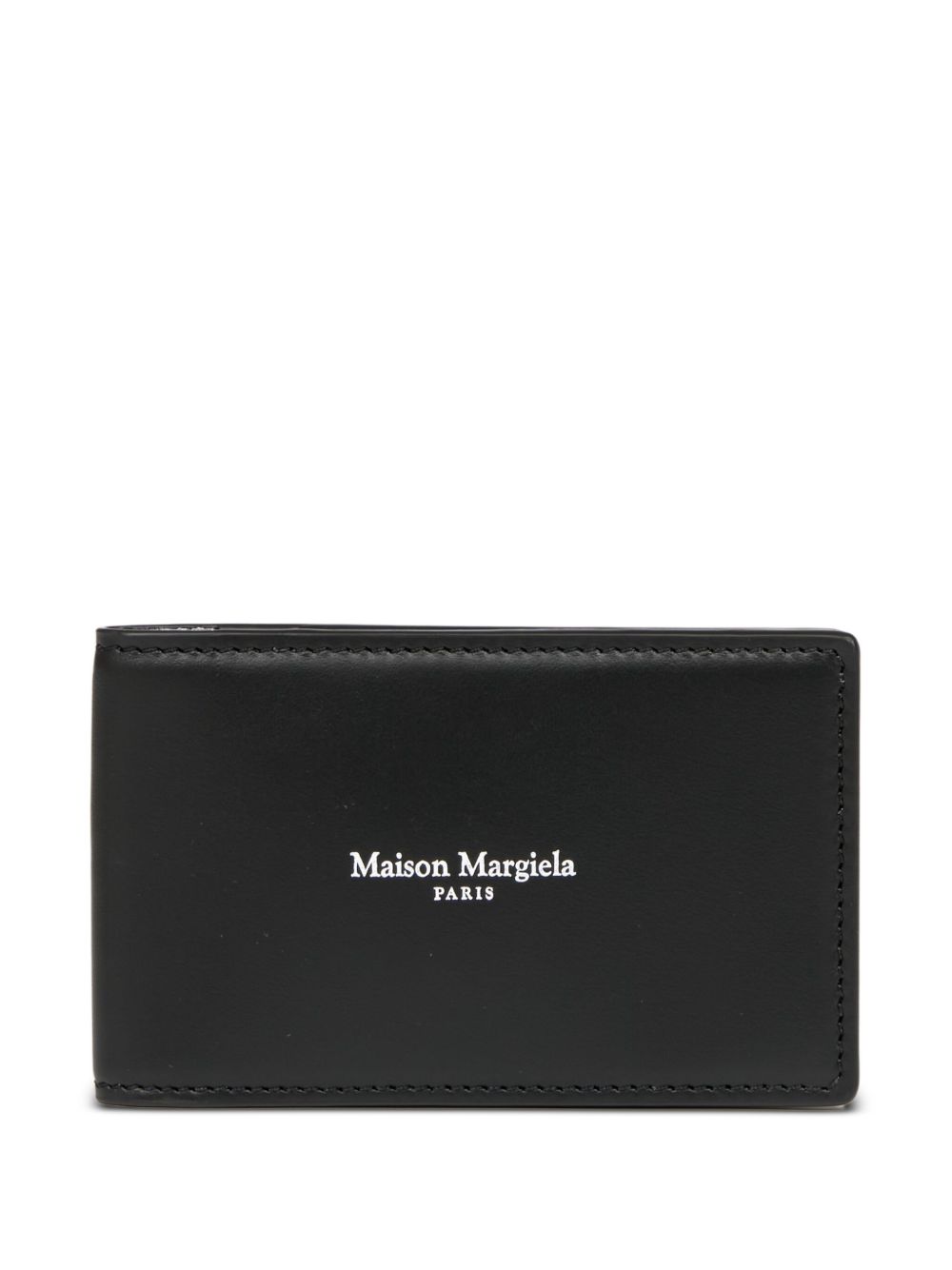 Logo-Print Cardholder Maison margiela – Гарантія оригінальності – боковий вид