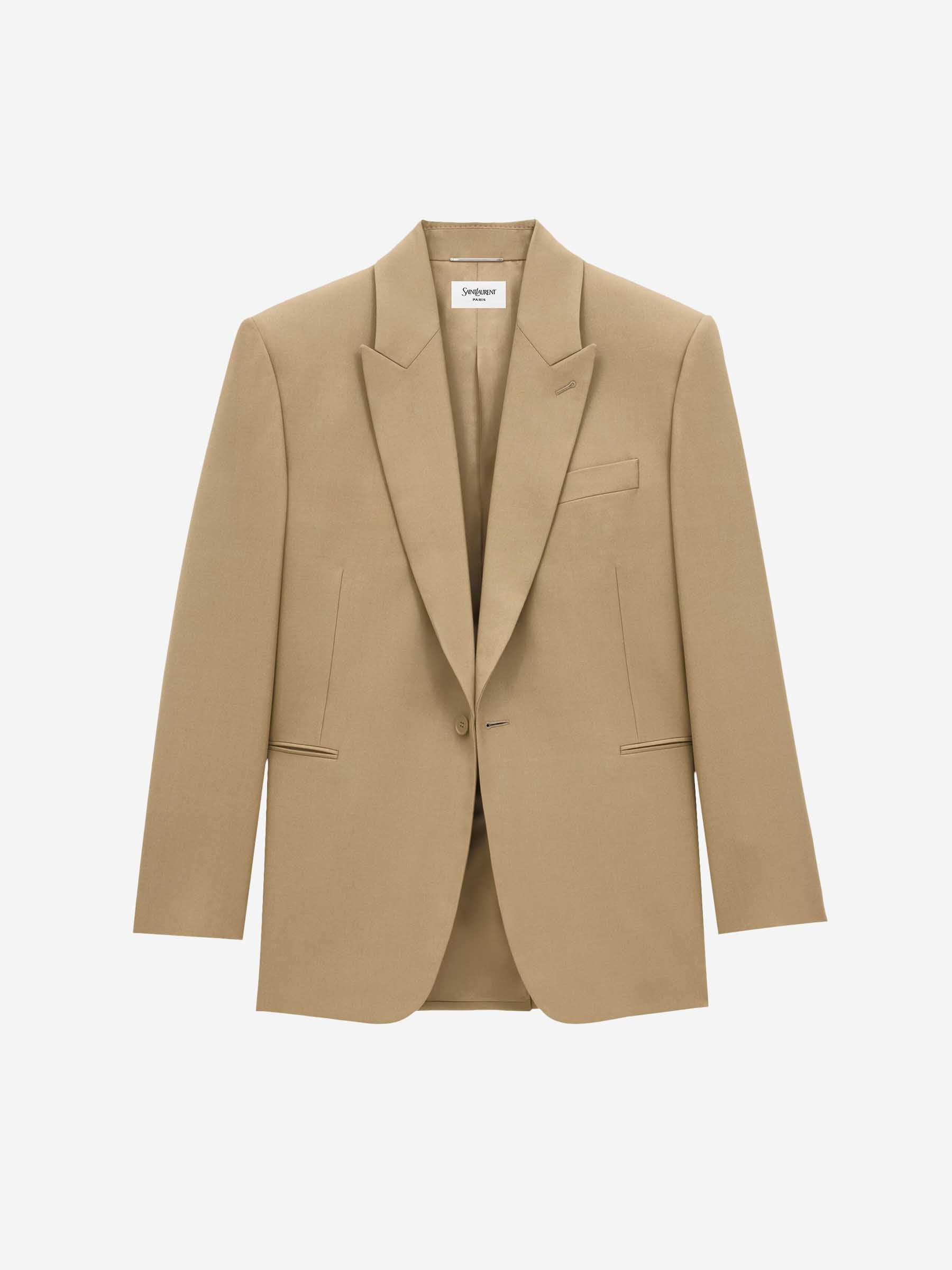 Оригінальна Blazer Structured Wool Saint laurent – боковий вид