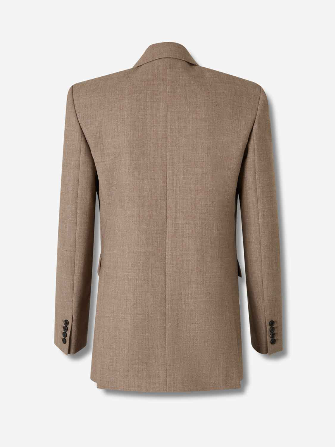 Americana Cruzada Lana Saint laurent – Гарантія оригінальності – вид ззаду - SAINT LAURENT
