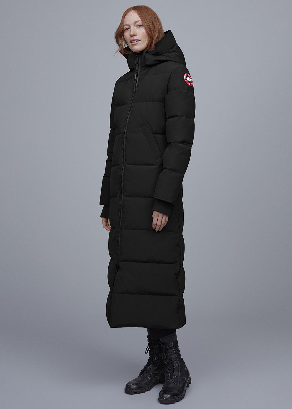 Оригінальна Black Mystique Down Parka Canada goose – збільшений вид