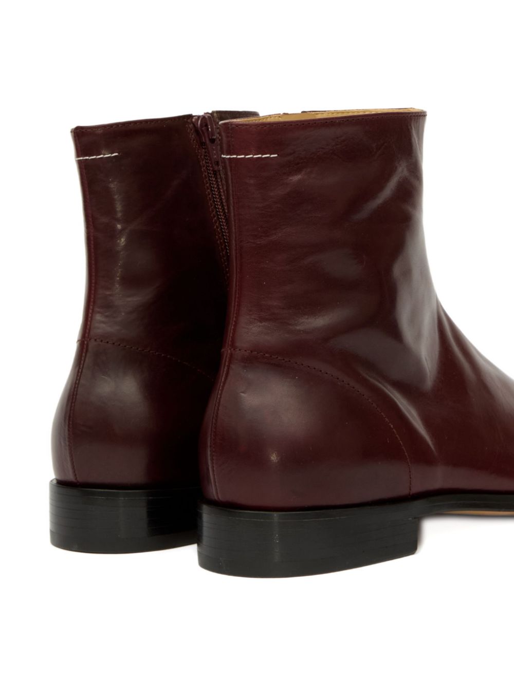 Оригінальна Leather Ankle Boots Maison margiela – детальний вид