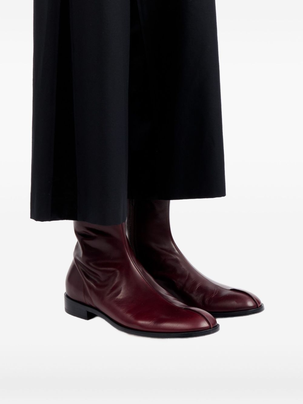 Оригінальна Leather Ankle Boots Maison margiela – збільшений вид