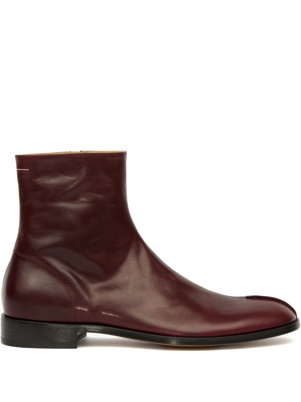 Оригінальна Leather Ankle Boots Maison margiela – боковий вид