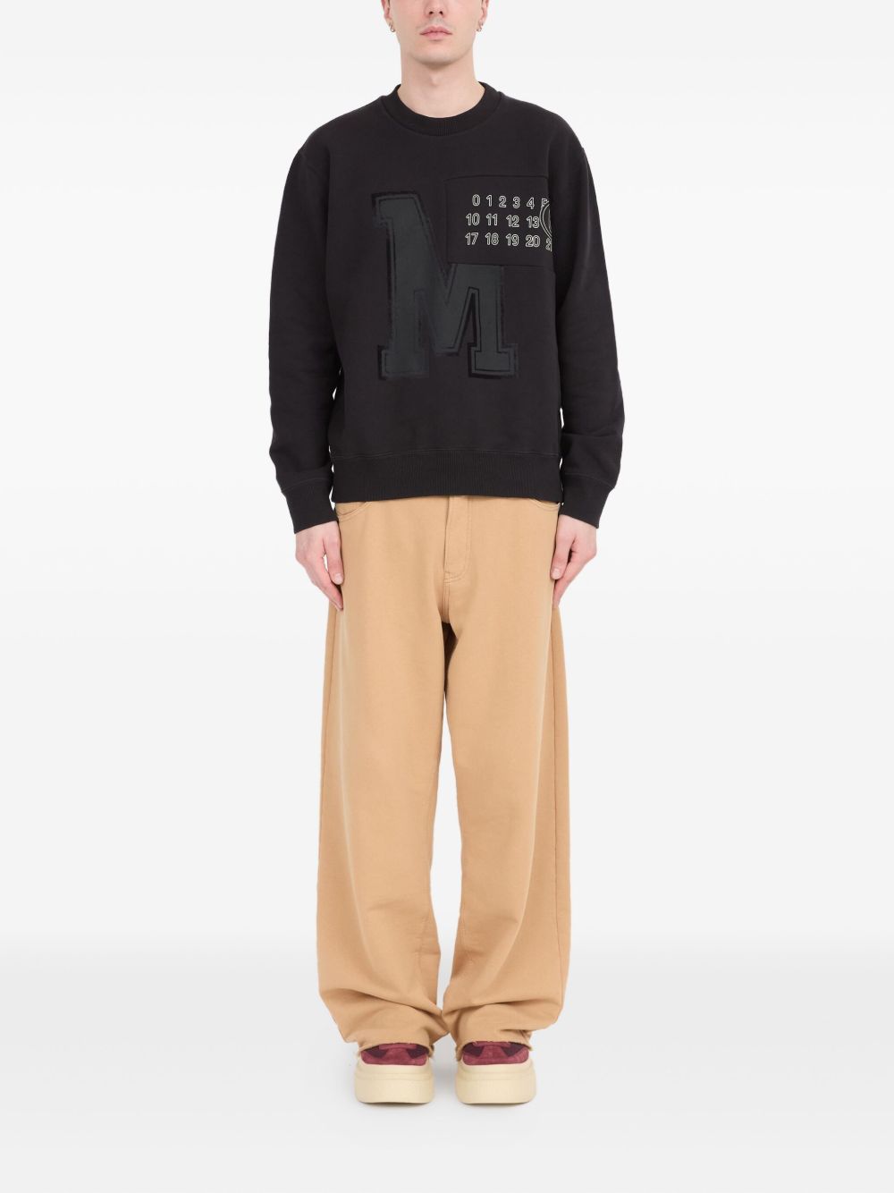 Appliqué Logo Sweatshirt Maison margiela оригінал – Купити в Україні – детальний вид