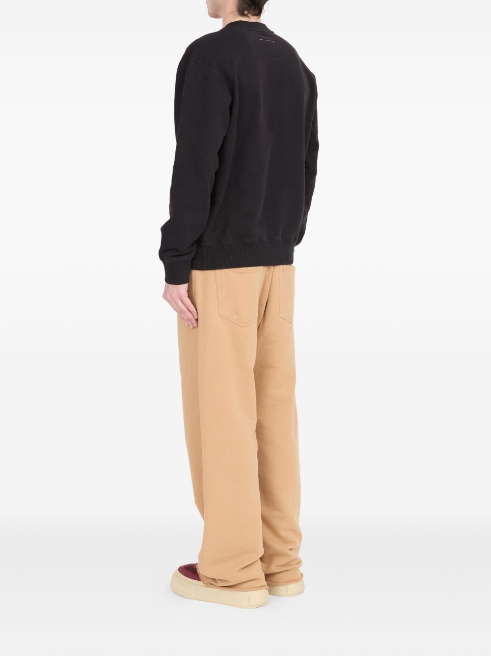 Appliqué Logo Sweatshirt Maison margiela оригінал – Купити в Україні – збільшений вид